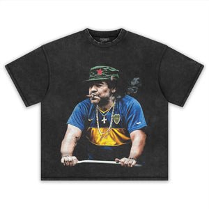 DIEGO MARADONA SMOKING TANK TOP & TEE & LONG SLEEVE & LAYERED LS & HOODIE