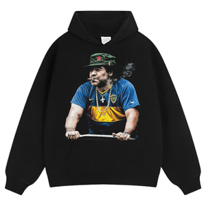 DIEGO MARADONA SMOKING TANK TOP & TEE & LONG SLEEVE & LAYERED LS & HOODIE