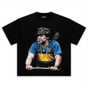 DIEGO MARADONA SMOKING TANK TOP & TEE & LONG SLEEVE & LAYERED LS & HOODIE
