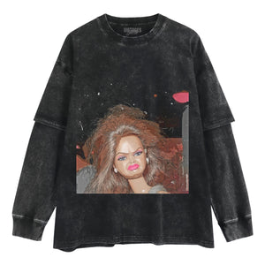 DISGUSTED-BARBIE-FACE TANK TOP & TEE & LONG SLEEVE & LAYERED LS & HOODIE