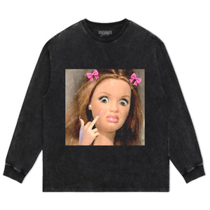 DISGUSTED DOLL MEME FACE TANK TOP & TEE & LONG SLEEVE & LAYERED LS & HOODIE