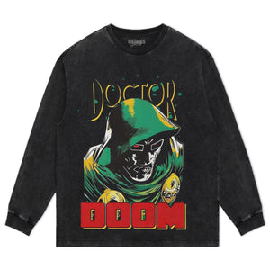 DOCTOR DOOM VINTAGE V3 TEE & LS & HOODIE