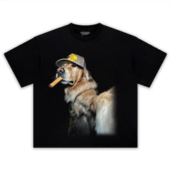 DOG SMOKING V3 TANK TOP & TEE & LONG SLEEVE & LAYERED LS & HOODIE