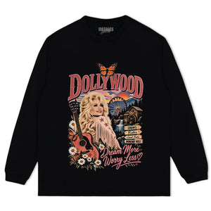 DOLLY PARTON MUSIC V2 TANK TOP & TEE & LONG SLEEVE & LAYERED LS & HOODIE