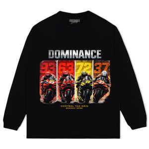 DOMINANCE 2026 – CONTROL THE GRID MOTOGP RIDERS EDITION TANK TOP & TEE & LONG SLEEVE & LAYERED LS & HOODIE