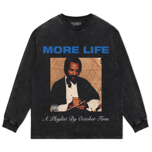 DRAKE - MORE LIFE TANK TOP & TEE & LONG SLEEVE & LAYERED LS & HOODIE