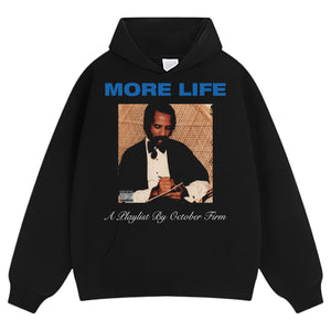 DRAKE - MORE LIFE TANK TOP & TEE & LONG SLEEVE & LAYERED LS & HOODIE