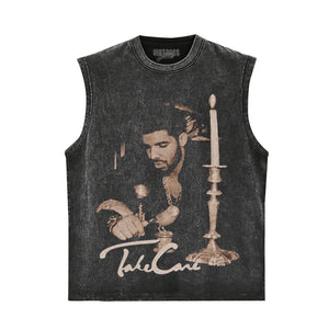 DRAKE - TAKE CARE. TANK TOP & TEE & LONG SLEEVE & LAYERED LS & HOODIE