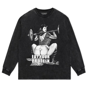EAT YOUR PROTEIN TANK TOP & TEE & LONG SLEEVE & LAYERED LS & HOODIE