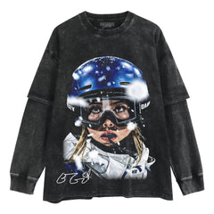 EILEEN GU - AURA LAYERED LONG SLEEVE