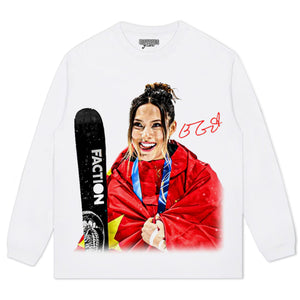 EILEEN GU - GOLD TEE & LS & HOODIE