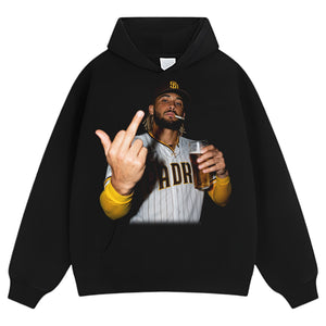 FERNANDO TATIS JR. MIDDLE FINGER TANK TOP & TEE & LONG SLEEVE & LAYERED LS & HOODIE