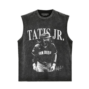 FERNANDO TATIS JR SAN DIEGO BASEBALL VINTAGE TANK TOP & TEE & LONG SLEEVE & LAYERED LS & HOODIE