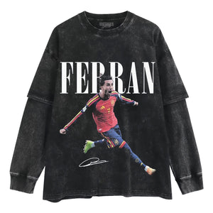 FERRAN TORRES SOCCER TANK TOP & TEE & LONG SLEEVE & LAYERED LS & HOODIE