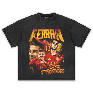 FERRAN TORRES VINTAGE TANK TOP & TEE & LONG SLEEVE & LAYERED LS & HOODIE