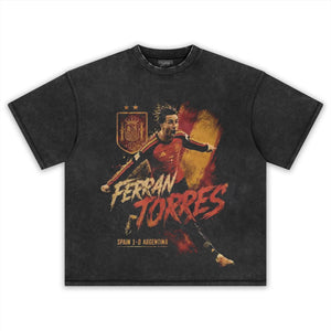 FERRAN TORRES WORLD CUP WINNER TANK TOP & TEE & LONG SLEEVE & LAYERED LS & HOODIE
