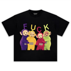 FUNNY TELETUBBIES V2 TANK TOP & TEE & LONG SLEEVE & LAYERED LS & HOODIE