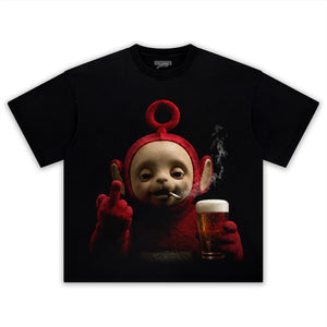 FUNNY TELETUBBIES V5 TANK TOP & TEE & LONG SLEEVE & LAYERED LS & HOODIE