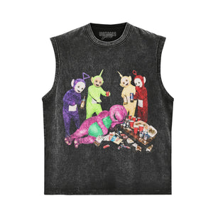 FUNNY TELETUBBIES V6 TANK TOP & TEE & LONG SLEEVE & LAYERED LS & HOODIE