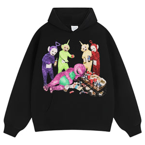 FUNNY TELETUBBIES V6 TANK TOP & TEE & LONG SLEEVE & LAYERED LS & HOODIE