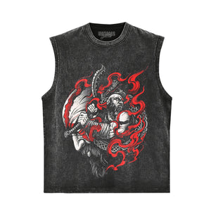 GOD OF WAR V3 TANK TOP & TEE & LONG SLEEVE & LAYERED LS & HOODIE