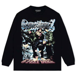 GRAVEDIGGAZ & 6 FEET DEEP TEE & LS & HOODIE