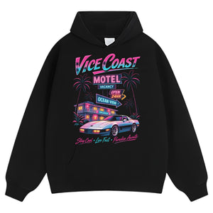 GTA INSPIRED VICE COAST TANK TOP & TEE & LONG SLEEVE & LAYERED LS & HOODIE
