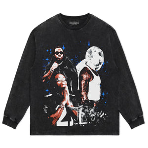 GUNNA ONE OF WUN GLOBE VINTAGE TANK TOP & TEE & LONG SLEEVE & LAYERED LS & HOODIE