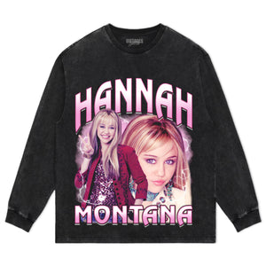 HANNAH MONTANA - VINTAGE 90S RETRO STYLE V3 TEE & LS & HOODIE