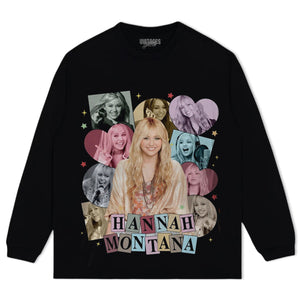 HANNAH MONTANA - VINTAGE 90S RETRO STYLE V4 TEE & LS & HOODIE
