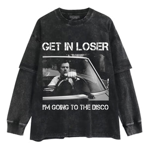 HARRY STYLES GET IN LOSER I'M GOING TO THE DISCO TANK TOP & TEE & LONG SLEEVE & LAYERED LS & HOODIE