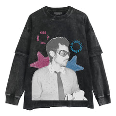 HARRY STYLES - KISS ALL THE TIME 4 LAYERED LONG SLEEVE