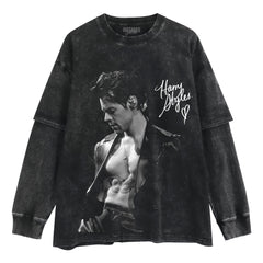 HARRY STYLES NEW LAYERED LONG SLEEVE