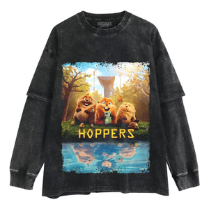 HOPPERS V3 TANK TOP & TEE & LONG SLEEVE & LAYERED LS & HOODIE