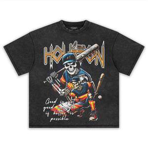 HOUSTON BASEBALL TEE & LS & HOODIE