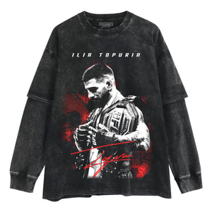 ILIA TOPURIA UFC CHAMPION TANK TOP & TEE & LONG SLEEVE & LAYERED LS & HOODIE
