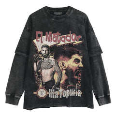 ILIA TOPURIA VINTAGE LAYERED LONG SLEEVE