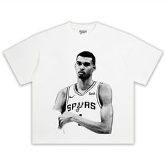 VICTOR WEMBANYAMA WHITE TEE
