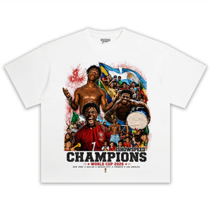 ISHOWSPEED WORLD CUP 2026 CHAMPIONS TANK TOP & TEE & LONG SLEEVE & LAYERED LS & HOODIE
