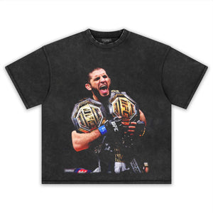 ISLAM MAKHACHEV DOUBLE CHAMP TEE & LS & HOODIE