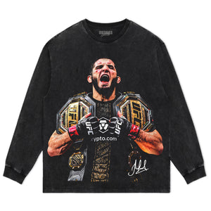 ISLAM MAKHACHEV - DOUBLE CHAMP TANK TOP & TEE & LONG SLEEVE & LAYERED LS & HOODIE