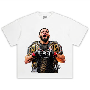 ISLAM MAKHACHEV - DOUBLE CHAMP TANK TOP & TEE & LONG SLEEVE & LAYERED LS & HOODIE