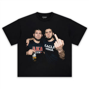 ISLAM MAKHACHEV & KHABIB NURMAGOMEDOV TANK TOP & TEE & LONG SLEEVE & LAYERED LS & HOODIE