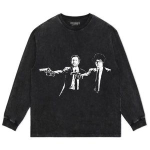 IT CROWD ROY AND MOSS PULP FICTION TANK TOP & TEE & LONG SLEEVE & LAYERED LS & HOODIE