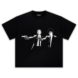IT CROWD ROY AND MOSS PULP FICTION TANK TOP & TEE & LONG SLEEVE & LAYERED LS & HOODIE