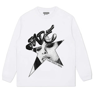JADE IT GIRL STAR RINGER TEE & LS