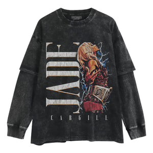 JADE CARGILL WWE CHAMP TANK TOP & TEE & LONG SLEEVE & LAYERED LS & HOODIE
