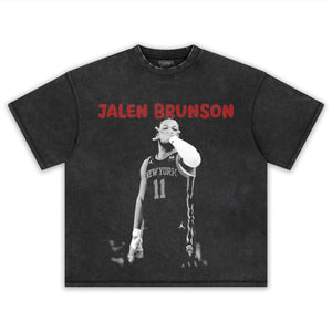 JALEN BRUNSON VINTAGE STYLE V3 TEE & LS & HOODIE