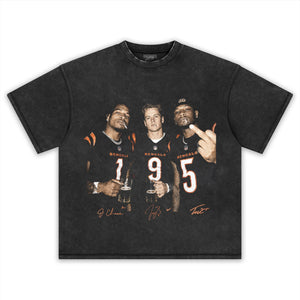 JA’MARR CHASE & JOE BURROW & TEE HIGGINS TANK TOP & TEE & LONG SLEEVE & LAYERED LS & HOODIE