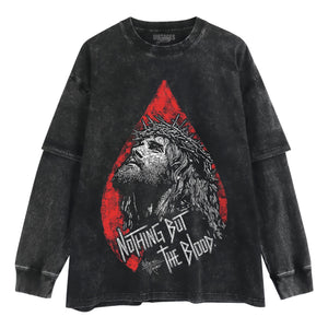 JESUS V2 TANK TOP & TEE & LONG SLEEVE & LAYERED LS & HOODIE